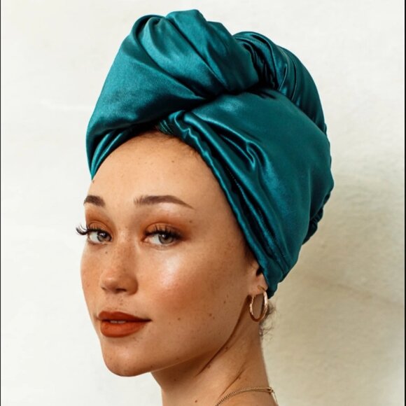 Muaves Emerald Isle All Satin Hair Wrap - Picture 1 of 5